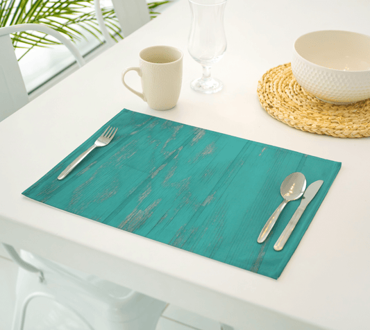Placemat | Turquoise Barn Board