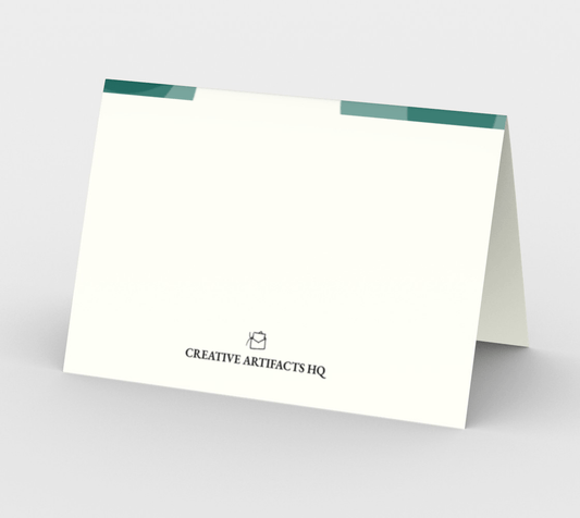 Blank Greeting Card | 5 x 7 | Bubbles