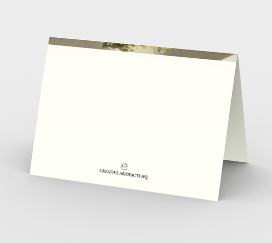 Blank Greeting Card | 5 x 7 | Fig Pizza