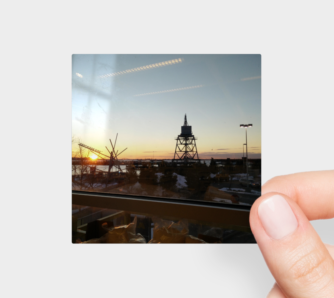 Sticker | 3 x 3 | Red Hook Sunset