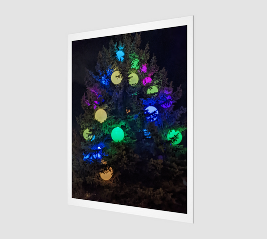 Art Print | Glowing Orbs