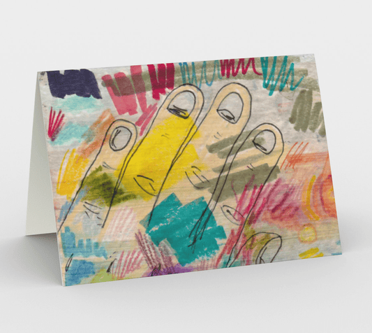 Blank Greeting Card | 5 x 7 | Hand