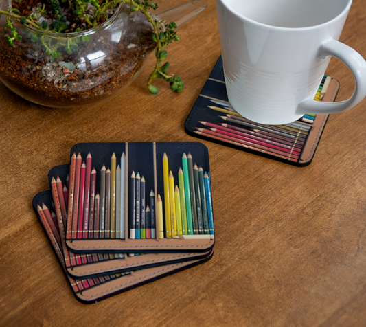 Coasters | Pencil Crayons