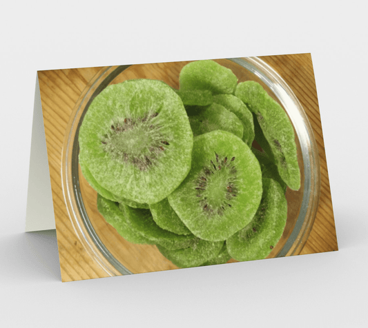 Blank Greeting Card | 5 x 7 | Kiwis