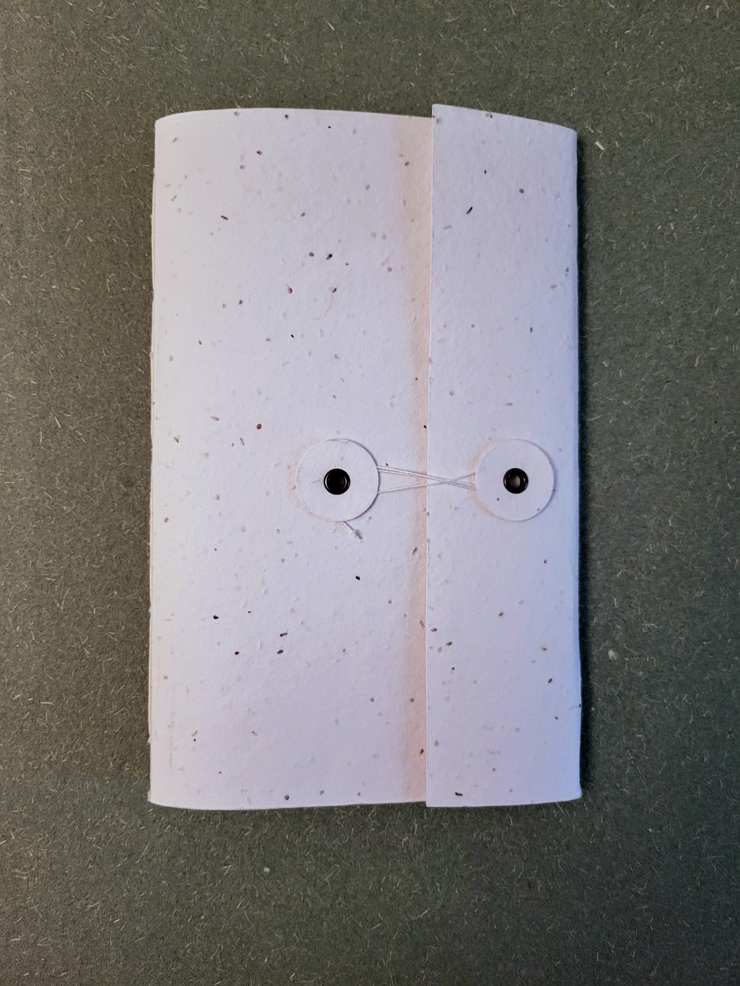 Large | Plantable Button and String Notebook