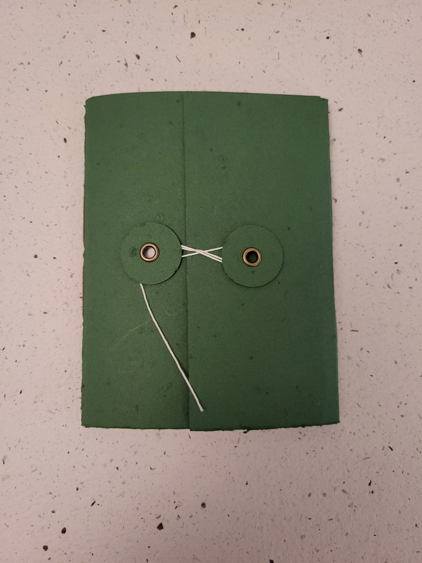 Pocket | Plantable Button and String Notebook