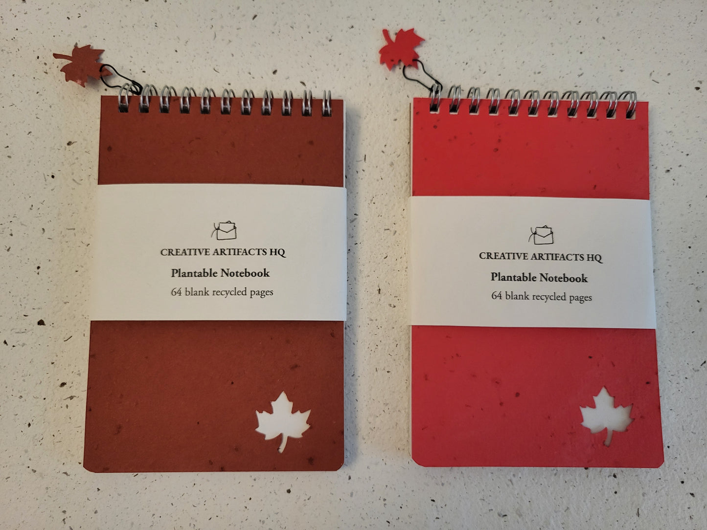 Plantable Reporter Notepad | Maple Leaf