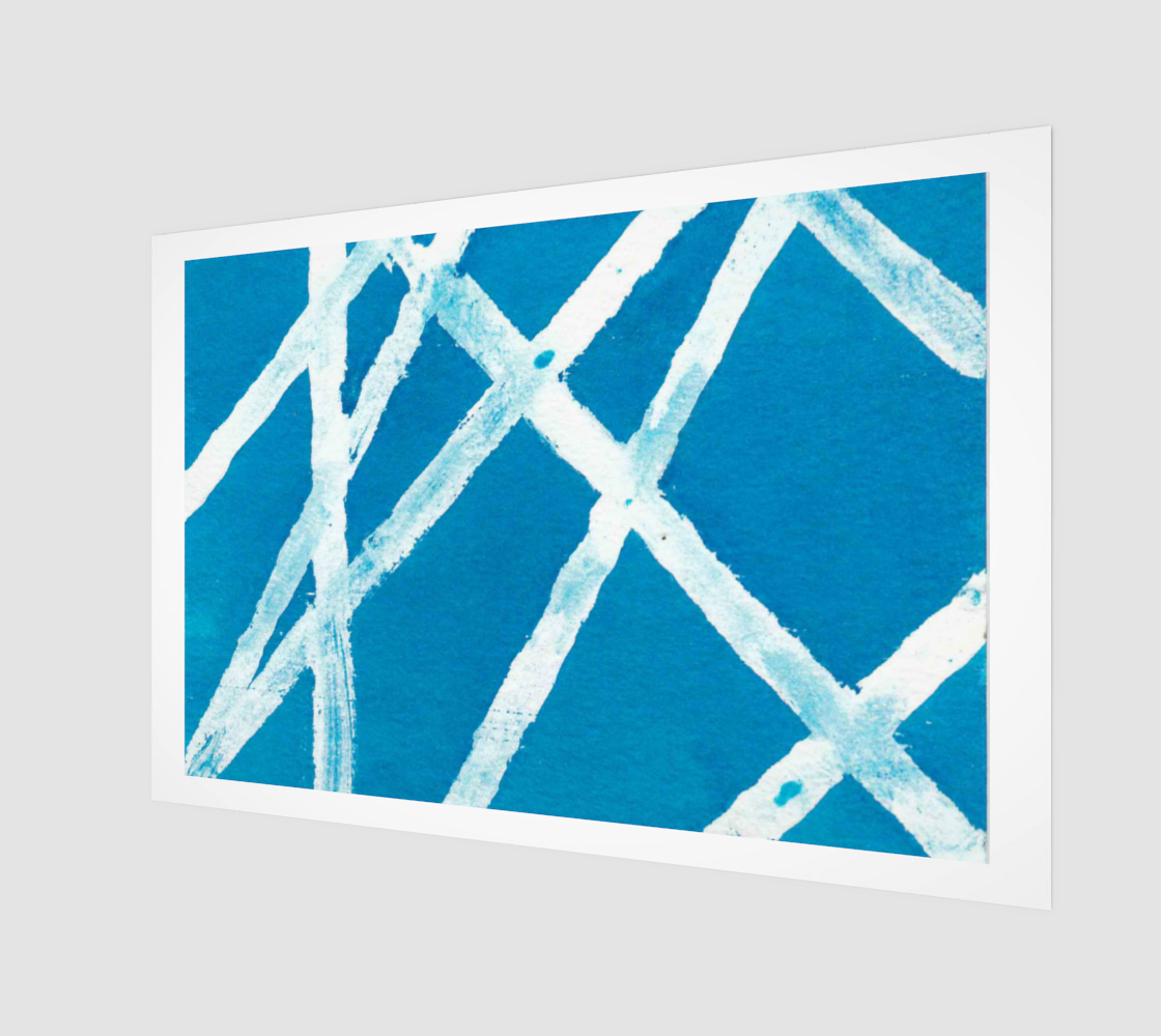 Digital Print | White Lines