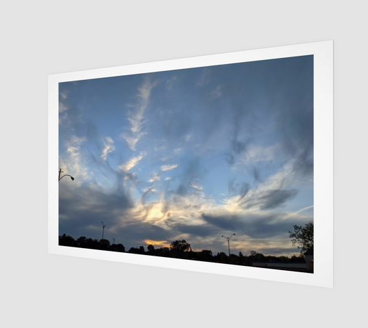 Digital Print | Tumultuous Skies