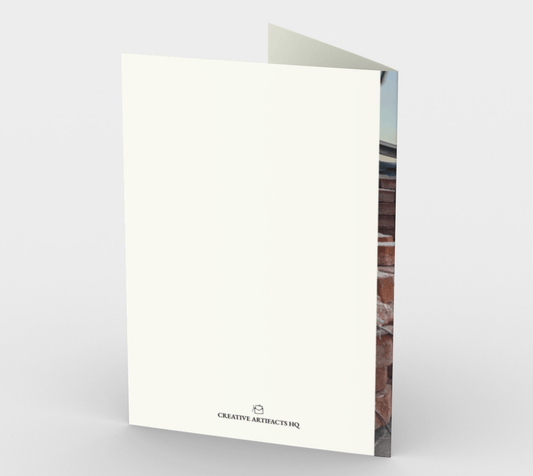 Blank Greeting Card | 5 x 7 | Public Works