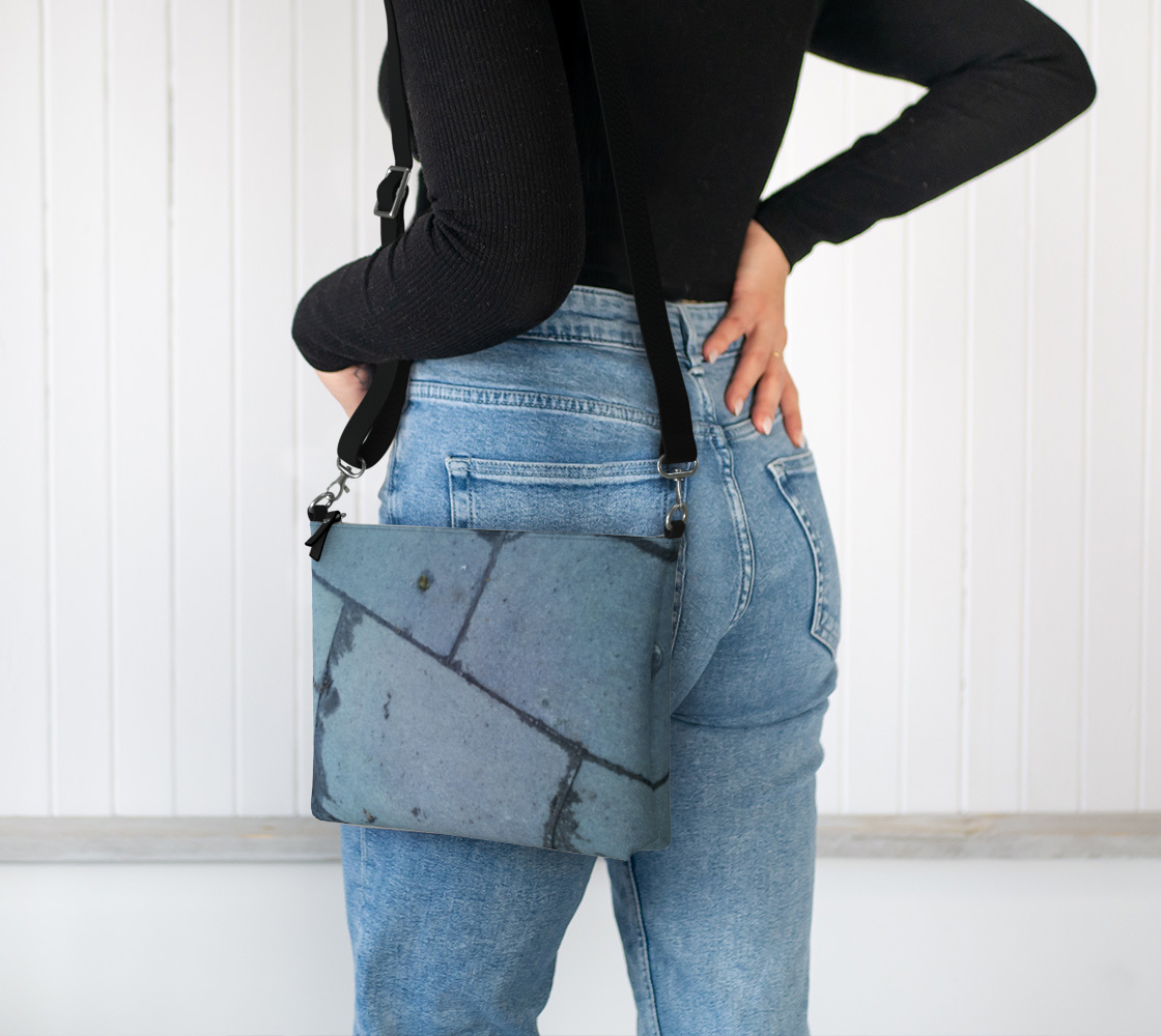 Vegan Leather Crossbody | Stone Walk