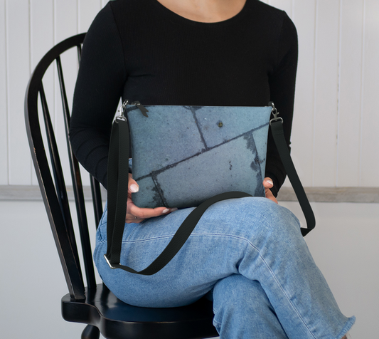 Vegan Leather Crossbody | Stone Walk