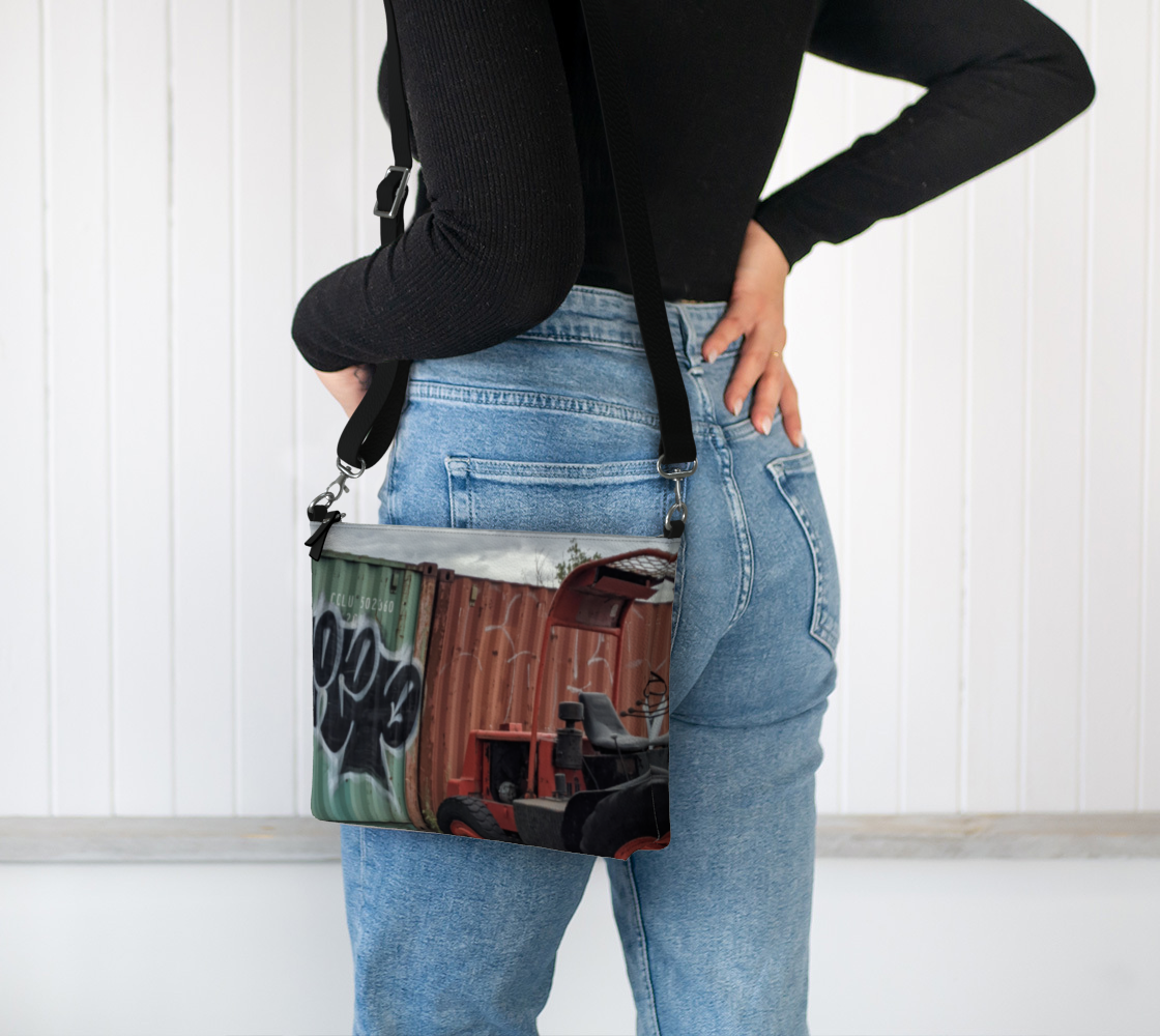 Vegan Leather Crossbody | Scrap Yard