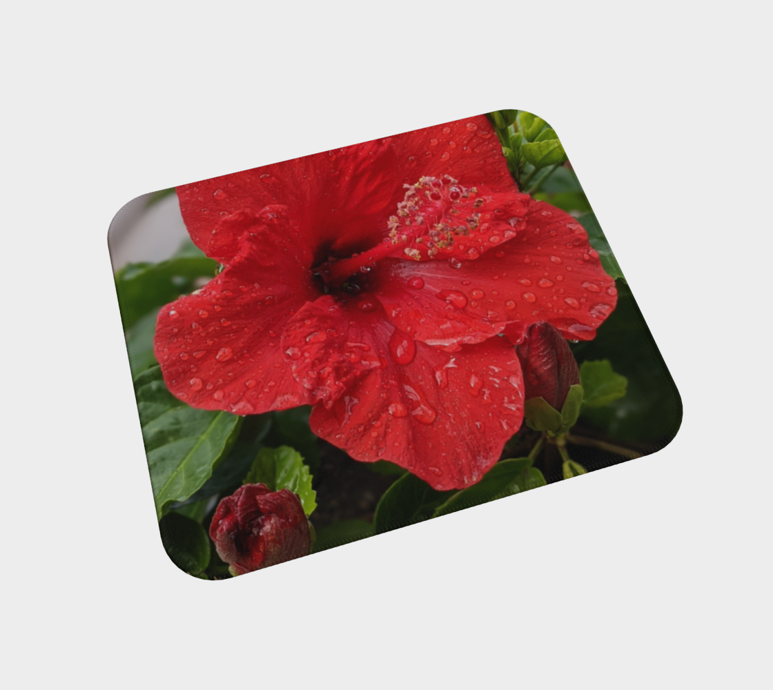 Hibiscus Water | Desk Mat