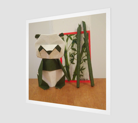 Digital Print | Origami Bamboo