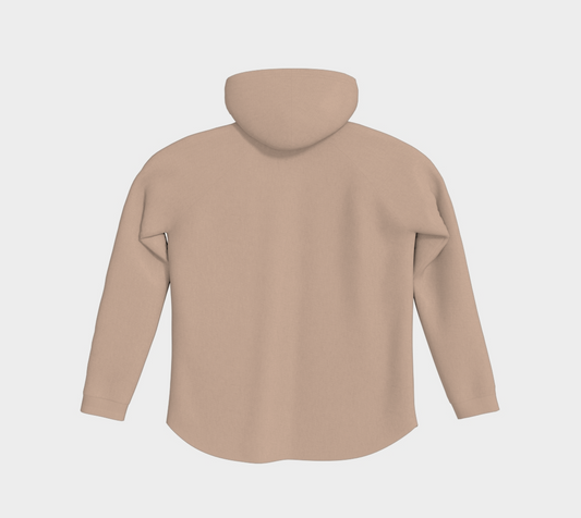 Cropped Hoodie | Peeling Paint