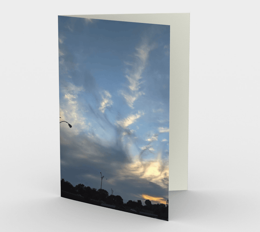 Blank Greeting Card | 5 x 7 | Tumultuous Skies