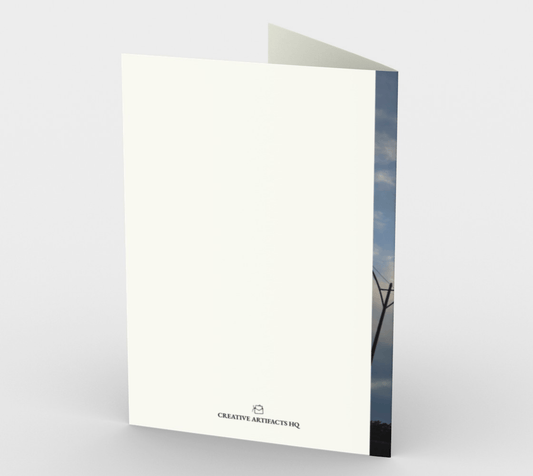 Blank Greeting Card | 5 x 7 | Tumultuous Skies