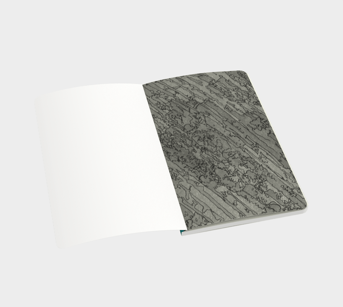 Small | Notebook | Etched in Turquoise