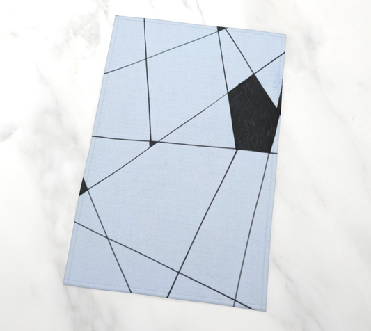 Tea Towel | Black Lines
