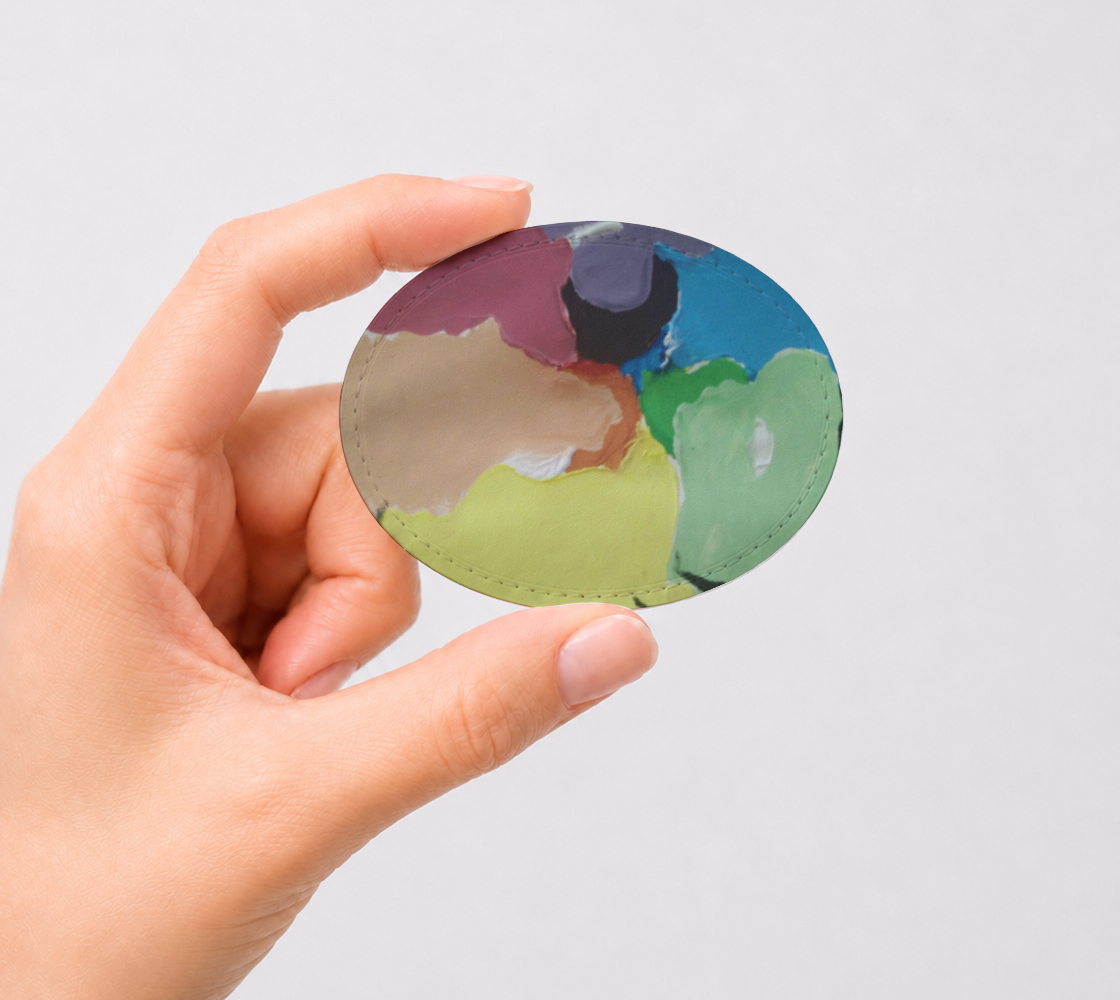 Gouache Patch Oval
