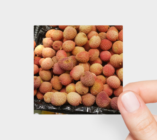 Sticker | 3 x 3 | Lychee