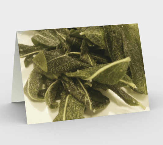 Blank Greeting Card | 5 x 7 | Crispy Sage