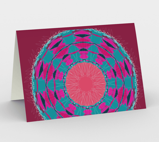 Blank Greeting Card | 5 x 7 | Kaleidoscope