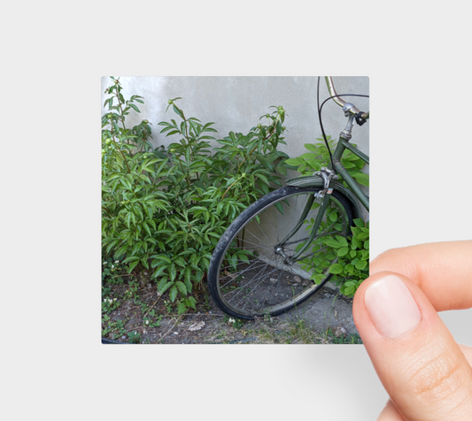 Sticker | 3 x 3 | Greenery Bike