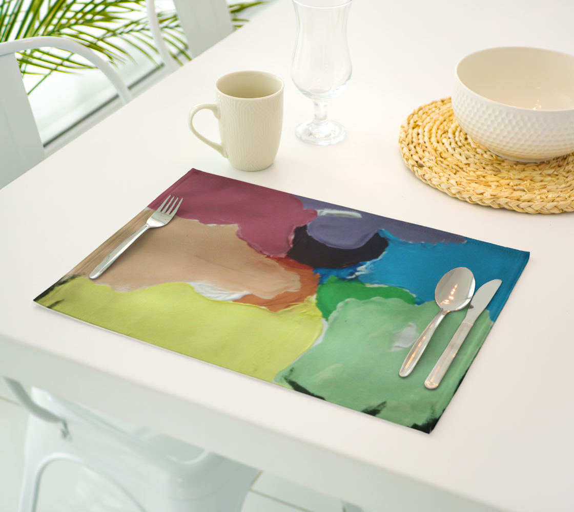 Gouache Placemat