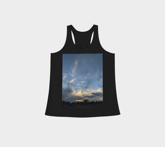 Racerback Tank Top | Tumultuous Skies