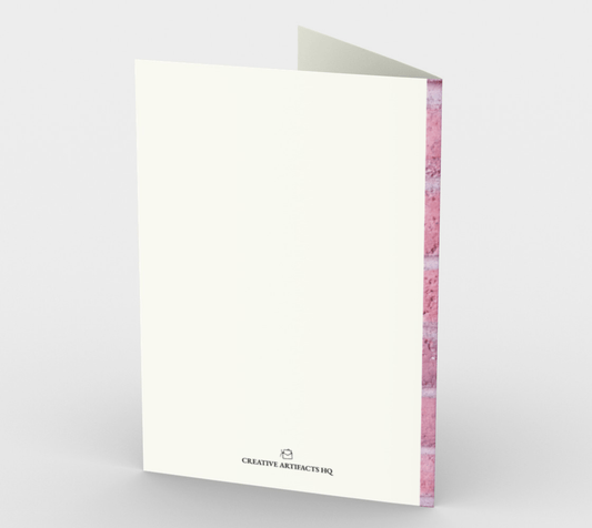 Blank Greeting Card | 5 x 7 | Flower Buds