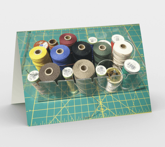 Blank Greeting Card | 5 x 7 | Spools of Thread