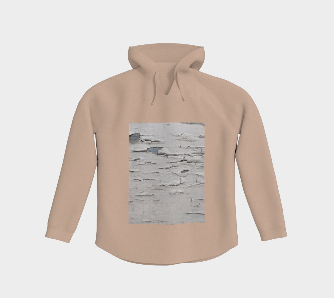 Cropped Hoodie | Peeling Paint