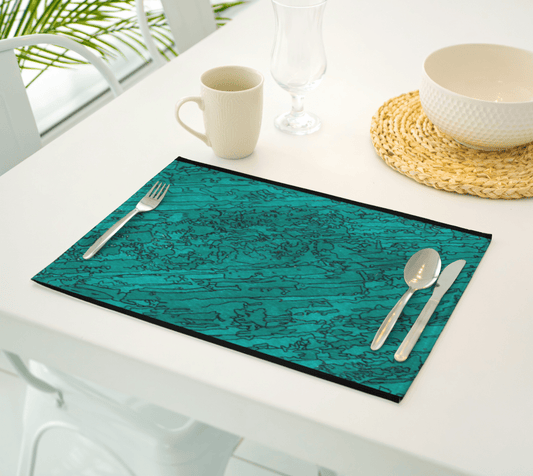Placemat | Etched in Turquoise