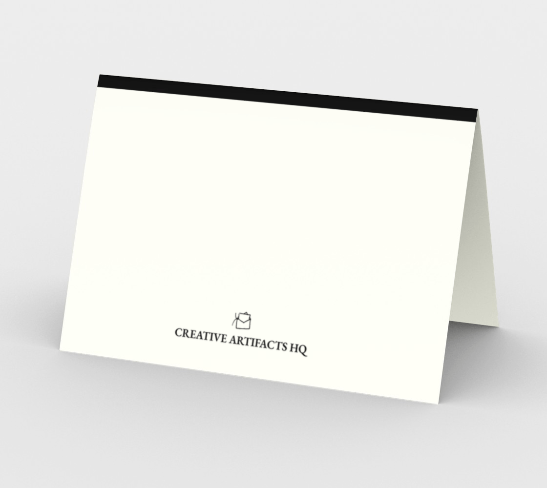 Blank Greeting Card | 5 x 7 | Layers