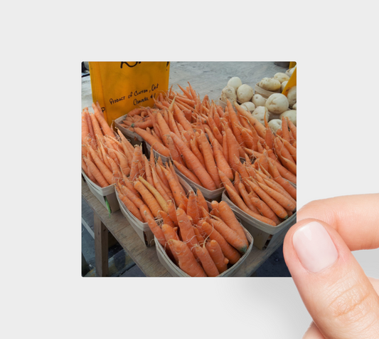 Sticker | 3 x 3 | Carrots