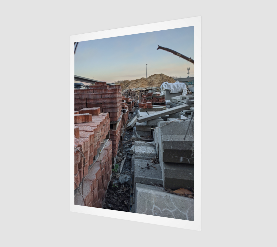 Art Print | Brick Yard