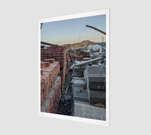 Art Print | Brick Yard