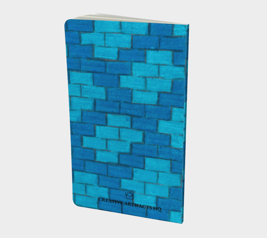Small | Notebook | Blue Bricks