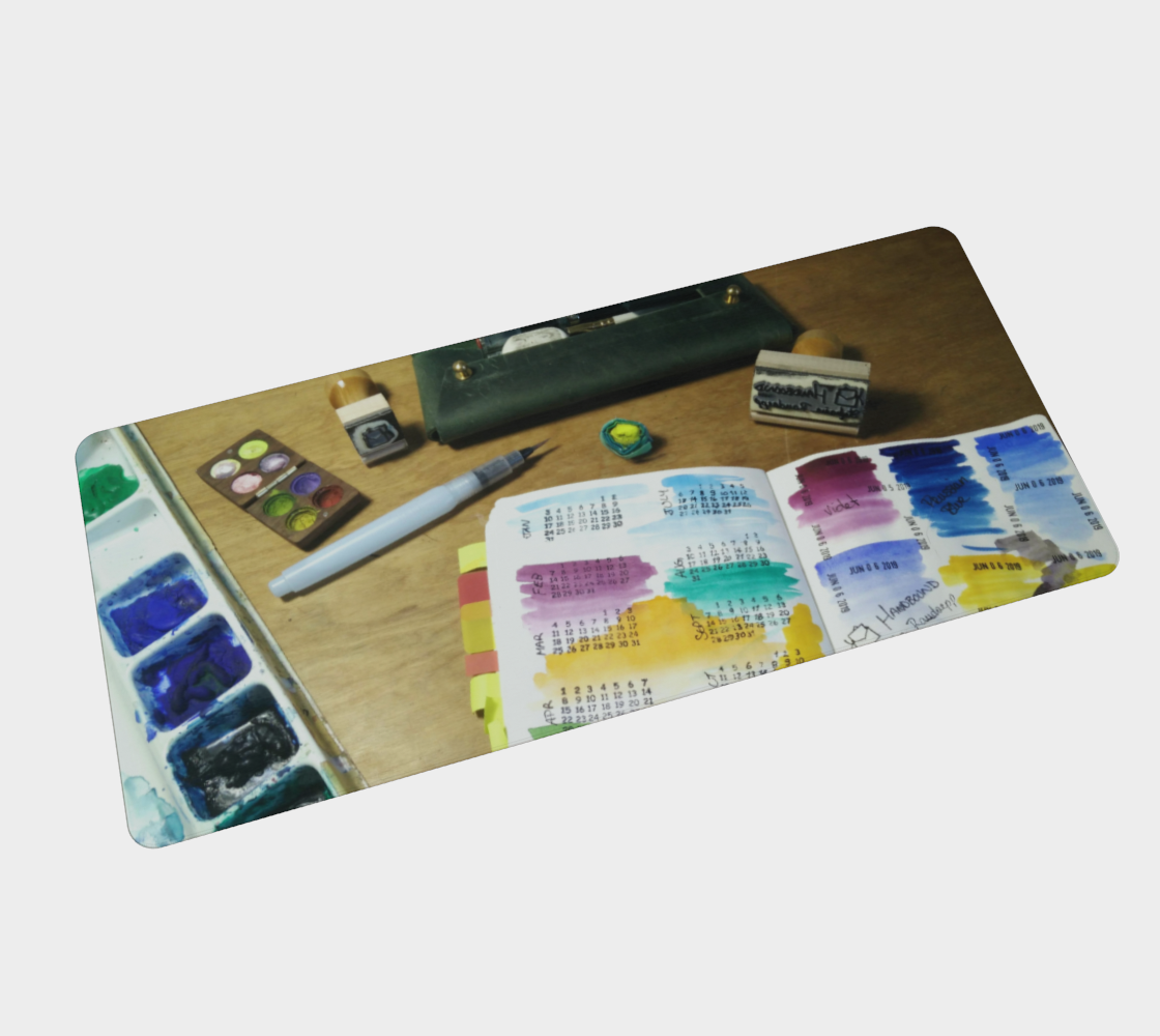 Large | Desk Mat | Art Spread
