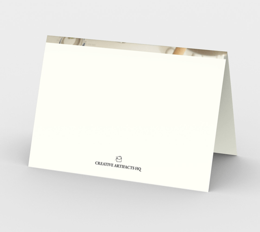 Blank Greeting Card | 5 x 7 | Strawberry Rhubarb