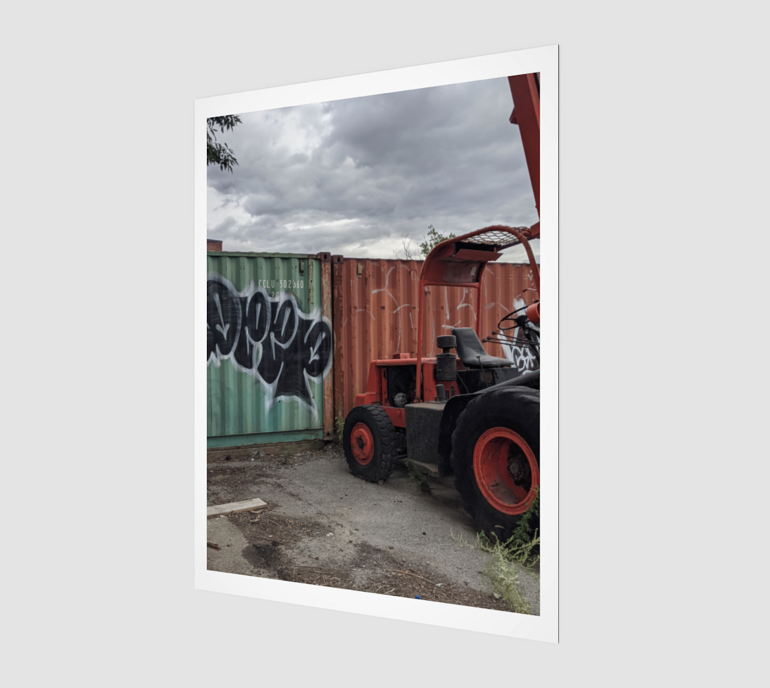 Art Print | Scrap Yard