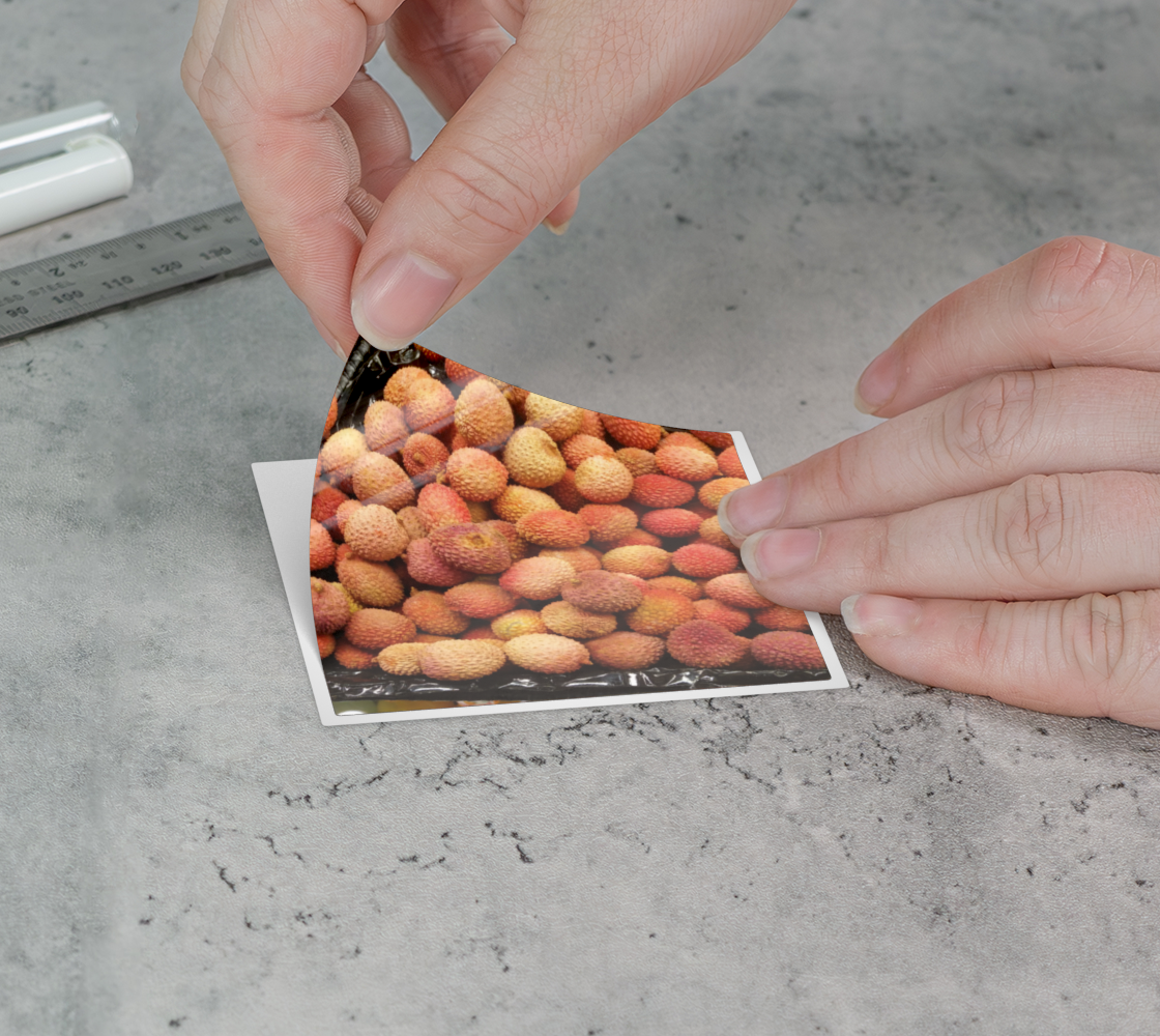 Sticker | 3 x 3 | Lychee