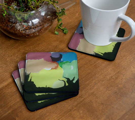 Coasters | Gouache