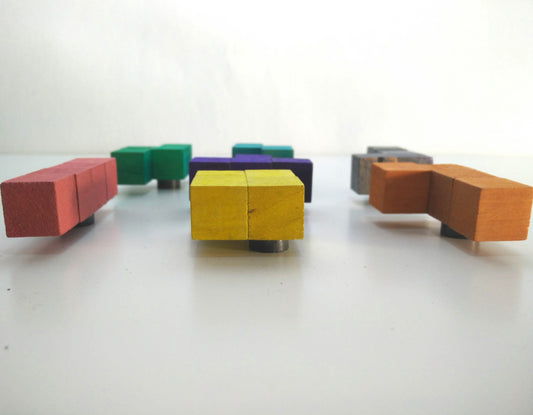 Tetromino Magnets