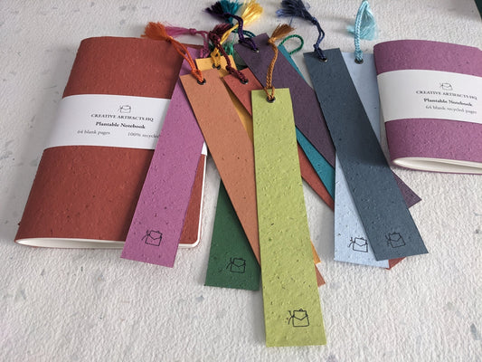 Large | Plantable Cotton Bookmark