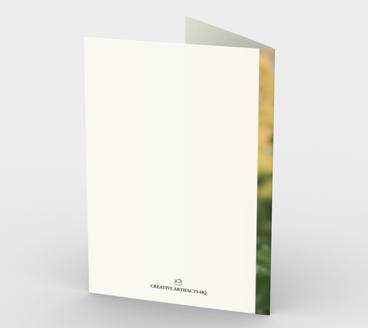 Blank Greeting Card | 5 x 7 | Sunflower