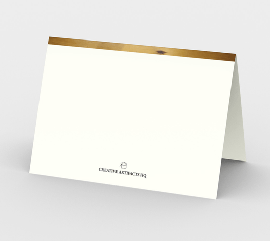 Blank Greeting Card | 5 x 7 | Notebooks in a Crate