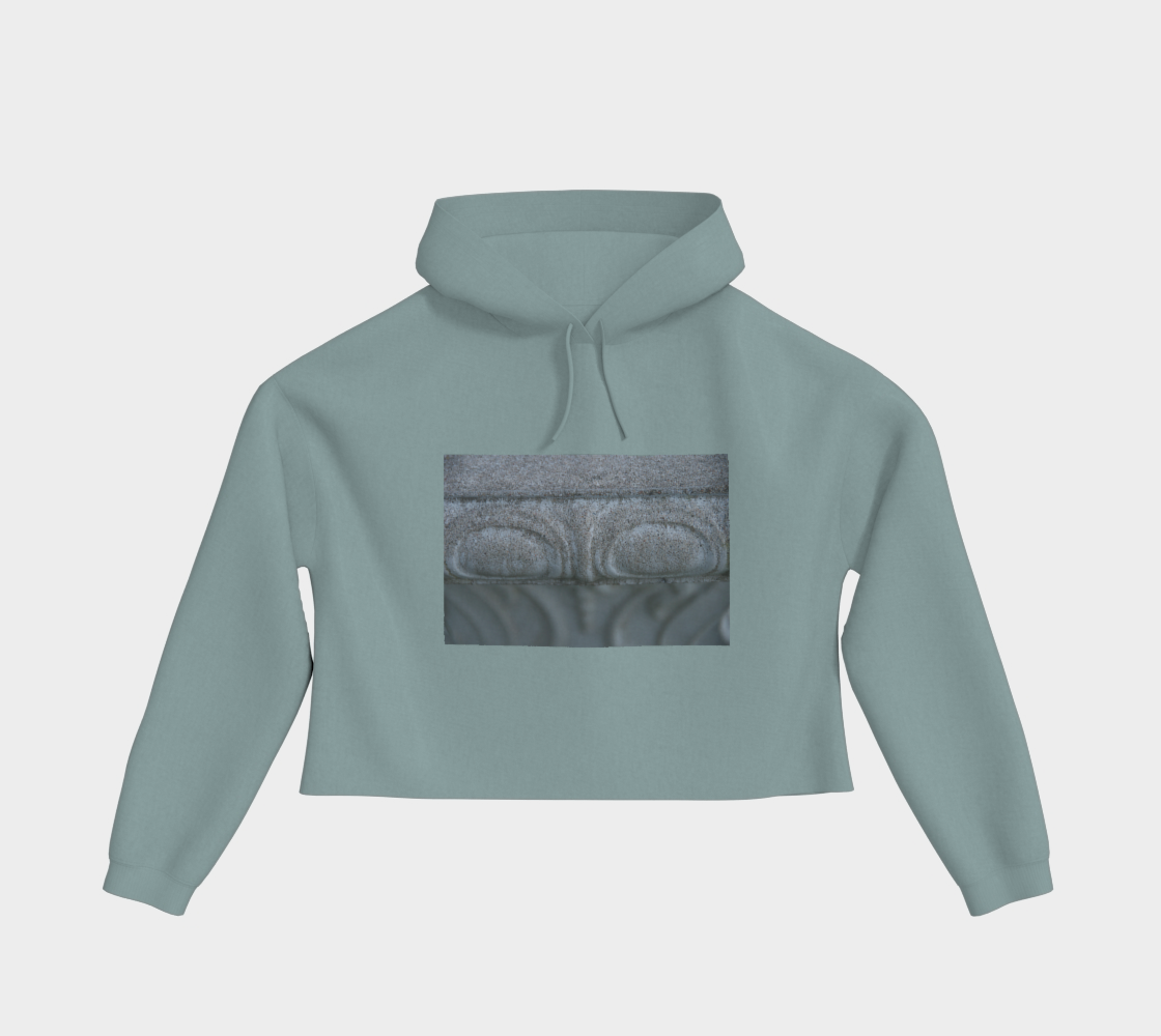 Cropped Hoodie | Eyes of Stone
